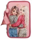 Depesche Geldb&ouml;rse Depesche 3-Fach Federtasche LEOHEART Rosa