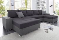 COLLECTION AB Wohnlandschaft Josy XXL U-Form, B: 333 cm, mit 2 Recamieren 77 &...