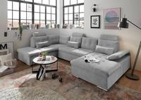 ED EXCITING DESIGN Wohnlandschaft Jakarta, mit Schlaffunktion, Bettkasten,