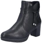 Rieker Stiefelette Businessstiefelette, Blockabsatz, Boots in schmler Form