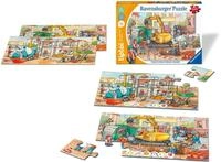 Ravensburger Puzzle tiptoi&reg; Puzzle f&uuml;r kleine Entdecker: Baustelle, 12...