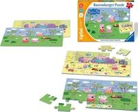 Ravensburger Puzzle tiptoi&reg; Puzzle f&uuml;r kleine Entdecker: Peppa Pig, 24...