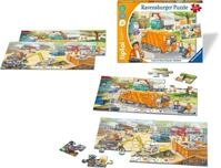 Ravensburger Puzzle tiptoi&reg; Puzzle f&uuml;r kleine Entdecker: M&uuml;llabfuhr, 12