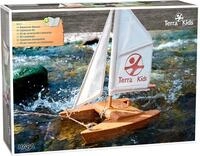 Haba Modellbausatz Terra Kids Katamaran-Bausatz, (Set, 12-tlg., 1), f&ouml;rdert die