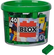 SIMBA Konstruktionsspielzeug Bausteine Blox 40 Teile 8er gr&uuml;n 104114537