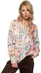 Emily Van Den Bergh Schlupfbluse Damenbluse 8636-718