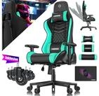 KESSER Gaming Chair, Ergonomisch Gamingstuhl 150kg belastbar B&uuml;rostuhl Lenden-...