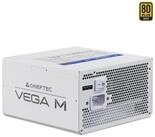 Chieftec Chieftec Vega M 850W White, PC-Netzteil, (1x 12 PC-Netzteil (80 PLUS Gold)