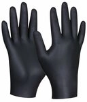 Gebol Einweghandschuhe Gebol Einweghandschuh schwarz Nitril Ultra Strong