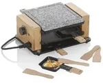 kela Raclette Bedretto, 300 W, Holzw&auml;nde, Granitstein, inkl. Raclettepf&auml;nnchen und