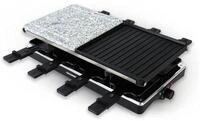 GOURMETmaxx Raclette Raclettegrill 1400W 8 Personen Tischgrill Grillplatte, 8