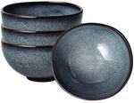 Schale "Suppenbol Lave 280 ml 4er Set grau", grau, L:12,8cm, LIKE. BY VILLEROY &
