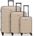 Smartbox Kofferset Edition 01 4 Rollen Kofferset 3-teilig mit Dehnfalte, (Set)