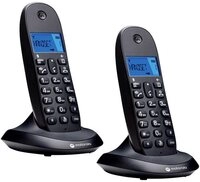 Motorola DECT Phone DECT Mobilteil Schwarz 107C1002CB+ Schnurloses DECT-Telefon