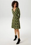 Aniston CASUAL Wickelkleid mit kunstvollen Bl&uuml;ten bedruckt