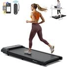 MERACH Laufband Laufbander, Walking/Jogging Pad bis 2-6km/h, LED Dispaly (Leise
