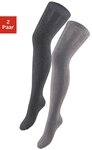 Lavana Overknees (Packung, 2-Paar) in Melangequalit&auml;t
