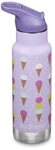 Klean Kanteen Trinkflasche KleanEdelstahl Isolierflasche Kid Classic 355ml Flip...