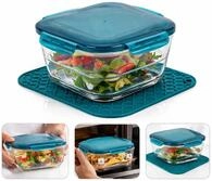 Genius Gem&uuml;sehobel Genius Beh&auml;lter Auflaufform Glassch&uuml;ssel Set Nicer Dicer...