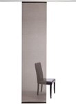 HOMING Schiebegardine Manhattan (1 St), Klettband, transparent, modern,...
