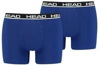 Head Boxershorts HEAD BASIC BOXER 2P (2er Pack) mit elastischem Logobund blau S