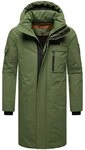 Stone Harbour Regenmantel Xandroo XX Langer Herren Wintermantel mit Kapuze