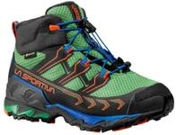 La Sportiva Wanderschuhe Ultra Raptor II Mid GTX (wasserdicht) gr&uuml;n/carbongrau