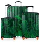 Hauptstadtkoffer Hartschalen-Trolley Q-Damm, 4 Rollen, 3er Koffer-SET, TSA,