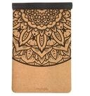 Myga Yogamatte Extra gro&szlig;e Kork-Yogamatte - Mandala, mit 6 mm Dicke