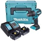 Makita Akku-Schrauber DDF 490 SMJ 18 V 65 Nm 1/2" + 2x Akku 4,0 Ah + Ladeger&auml;t...