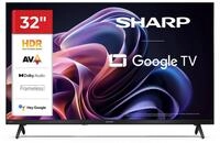 Sharp 1T-C32HFx LED-Fernseher (80 cm/32 Zoll, HD ready, Smart-TV, Google TV)