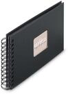 Hama Fotoalbum "Fine-Art", 24x17 cm, 50 schwarze Seiten, New Bla