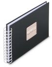 Hama Fotoalbum "Fine Art", 24x17 cm, 50 wei&szlig;e Seiten, New Black