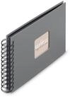 Hama Fotoalbum "Fine Art", 24x17 cm, 50 schwarze Seiten, Steingr