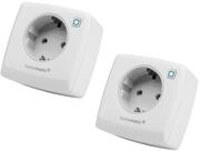 Homematic IP Steckdose HOMEMATIC IP 157338A0, Schaltsteckdose, 2 St&uuml;ck