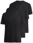 OLYMP T-Shirt (Packung, 3-tlg., 3er) V-Ausschnitt, modern fit, reine Baumwolle