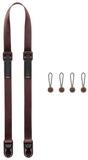 Peak Design Tragegurt Leash Schmaler Kameragurt - Eclipse (Weinrot)