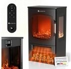 Juskys Elektrokamin, Flammeneffekte, WLAN/App-Steuerung, Heizfunktion,...