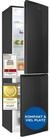 exquisit K&uuml;hl-/Gefrierkombination KGC5250-85-NF-040D, 181 cm hoch, 54,5 cm breit,