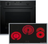 BOSCH Backofen-Set HBD672FB85, mit nachr&uuml;stbar, Autostart, Halogen-Innenbeleuchtung