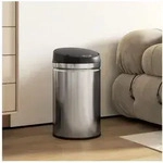 HOMCOM M&uuml;lleimer 30 Liter Sensor-M&uuml;lleimer mit Soft-Close-Funktion, aus Edelstahl