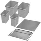 SO-TECH&reg; M&uuml;lltrennsystem eins2vier KB 500 mm, Seitenst&auml;rke 16 mm H&ouml;he 250...