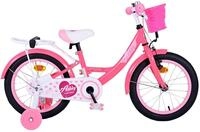 Volare Kinderfahrrad Volare Ashley - M&auml;dchen - 16 Zoll - Rosa/Rot, Geschlossener