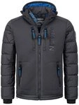 Geographical Norway Winterjacke Herren Winterjacke Outdoorjacke mit Kapuze