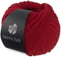 LANA GROSSA Merino Soft H&auml;kelwolle, 125 m