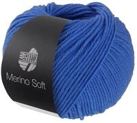 LANA GROSSA MERINO SOFT Wolle H&auml;kelwolle, 125 m (Weiches Mischgarn aus Merinowolle