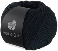 LANA GROSSA MERINO SOFT Wolle H&auml;kelwolle, 125 m (Weiches Mischgarn aus Merinowolle