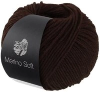 LANA GROSSA MERINO SOFT Wolle H&auml;kelwolle, 125 m (Weiches Mischgarn aus Merinowolle