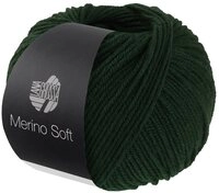 LANA GROSSA Merino Soft H&auml;kelwolle, 125 m