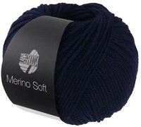 LANA GROSSA MERINO SOFT Wolle H&auml;kelwolle, 125 m (Weiches Mischgarn aus Merinowolle